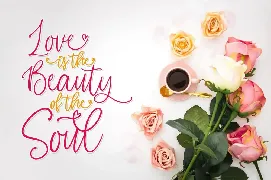 Love Tail - Beauty Love Swashes font