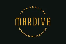 Mardiva font