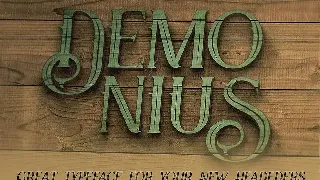 Demonius - 4 Vintage Fonts