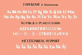 Sunrise font