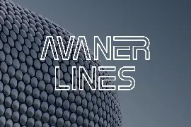 Avaner Lines Font