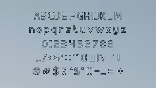 Avaner Lines Font