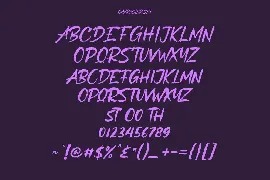 Hartshorn Brush Font