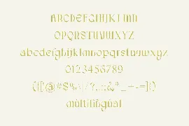 Amstoven font