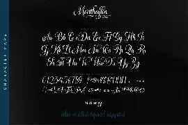 Montheylin-Calligraphy Font