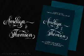 Montheylin-Calligraphy Font