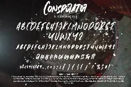 Conspirator - Brush Font