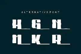 Brank Genihor Brush font