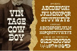 Horse Belonk - Western Style font