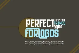 Fromes Industrial font