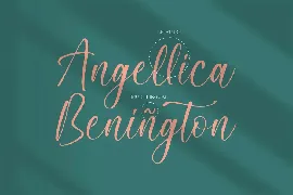 Angellica Script Font