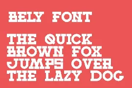 Bely font