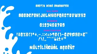 Crotin Dong - Funny Bold Font