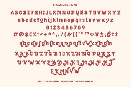 WTF Makmure font