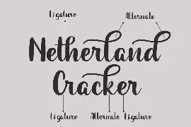 Netherland Cracker font