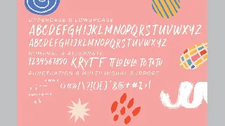 Nalotta - Handwritten Brush Font