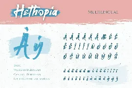 Hethopia Font