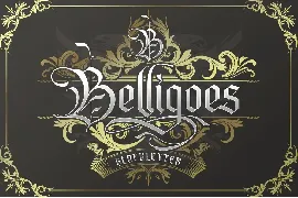 Belligoes Blackletter Font