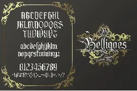 Belligoes Blackletter Font