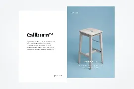 Caliburn - Vintage Sans font