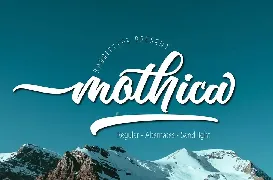 Mothica font