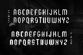 Gothic - Modern Blackletter Font