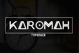 Karomah Typeface Font