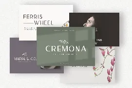 Cremona Minimal Sans Serif font