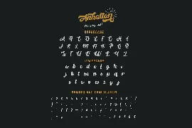 Anhattan - Retro Bold Script Font