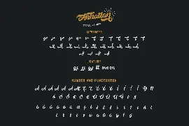 Anhattan - Retro Bold Script Font