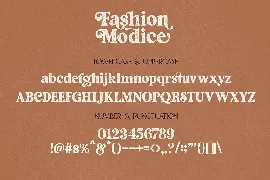 Fashion Modish font