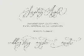 Simplicity Angela - Luxury Elegant Script font