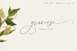 Simplicity Angela - Luxury Elegant Script font