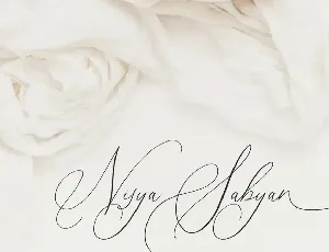 Simplicity Angela - Luxury Elegant Script font