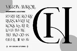 VIGRAN MAROLL font