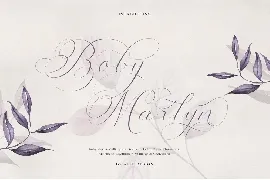 Boby Marlyn Script Font