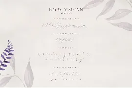 Boby Marlyn Script Font