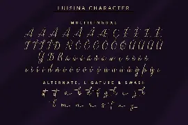 Luisina Classy Script Font