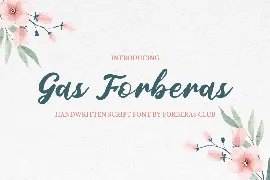 Gas Forberas font