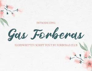 Gas Forberas font