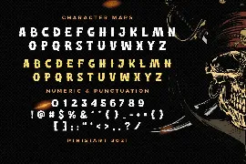 Capitan Mura - pirate display font