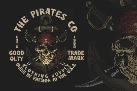 Capitan Mura - pirate display font