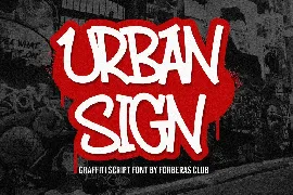 Urban Sign font