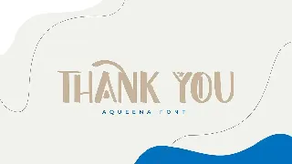 Aqueena | Display Typeface font