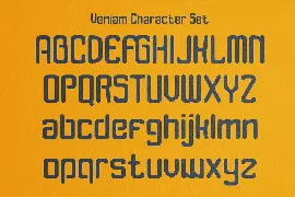 Veniam - Rounded Modern Sans Serif font