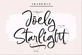 Starlight Brush Textured Font