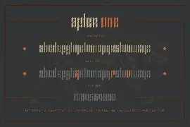 AfterOne - Blackletter Inspired Font