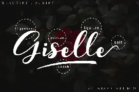 Giselle Script font