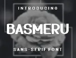 Basmeru Font