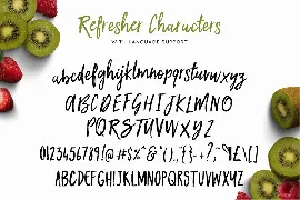 Kiwi Refresher Font Duo